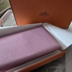 Hermès Pink Card Holder Brand New With Receipt